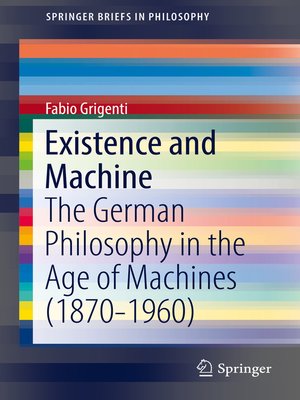 cover image of Existence and Machine